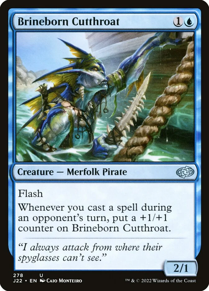 Brineborn Cutthroat 「J22/278」「EN」