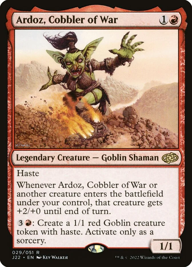 Ardoz, Cobbler of War 「J22/29」「EN」