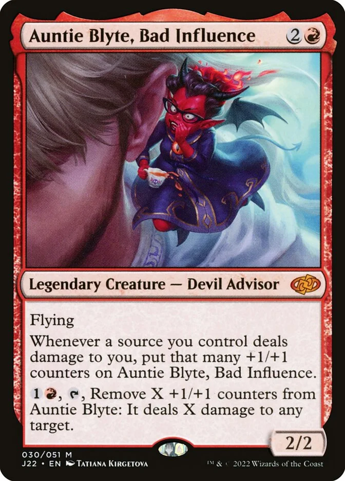 Auntie Blyte, Bad Influence 「J22/30」「EN」