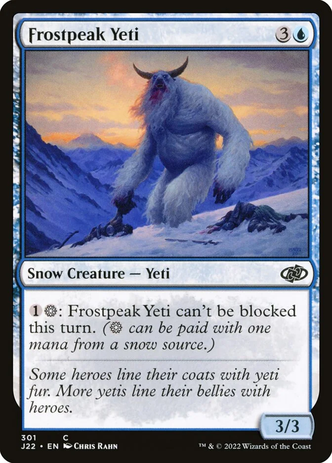 Frostpeak Yeti 「J22/301」「EN」