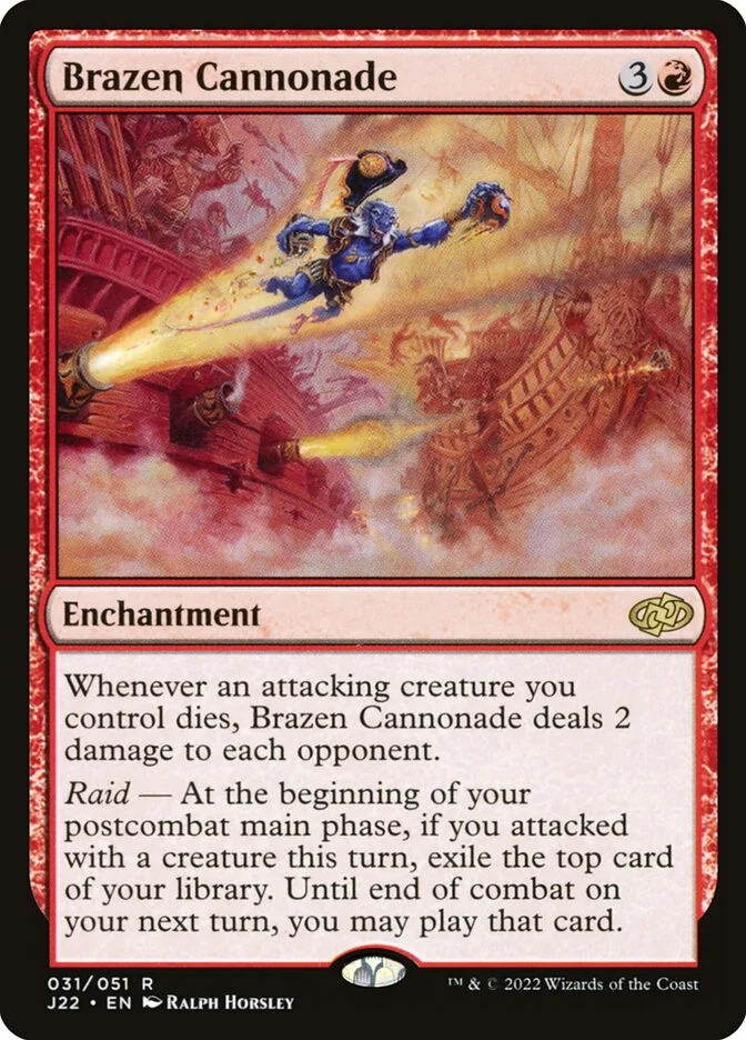 Brazen Cannonade 「J22/31」「EN」