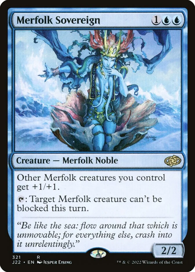 Merfolk Sovereign 「J22/321」「EN」