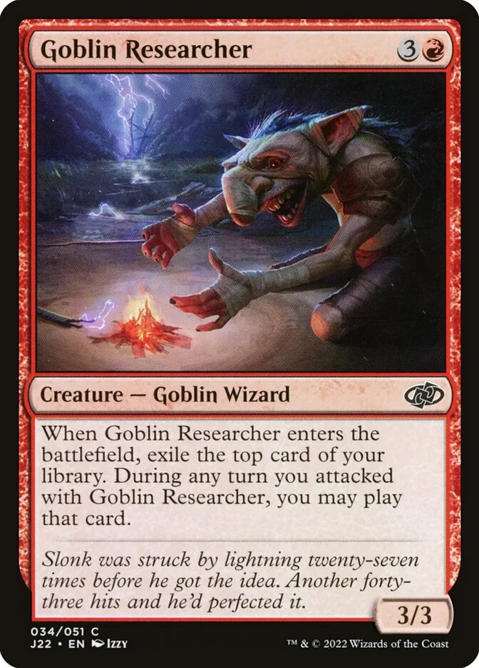 Goblin Researcher 「J22/34」「EN」