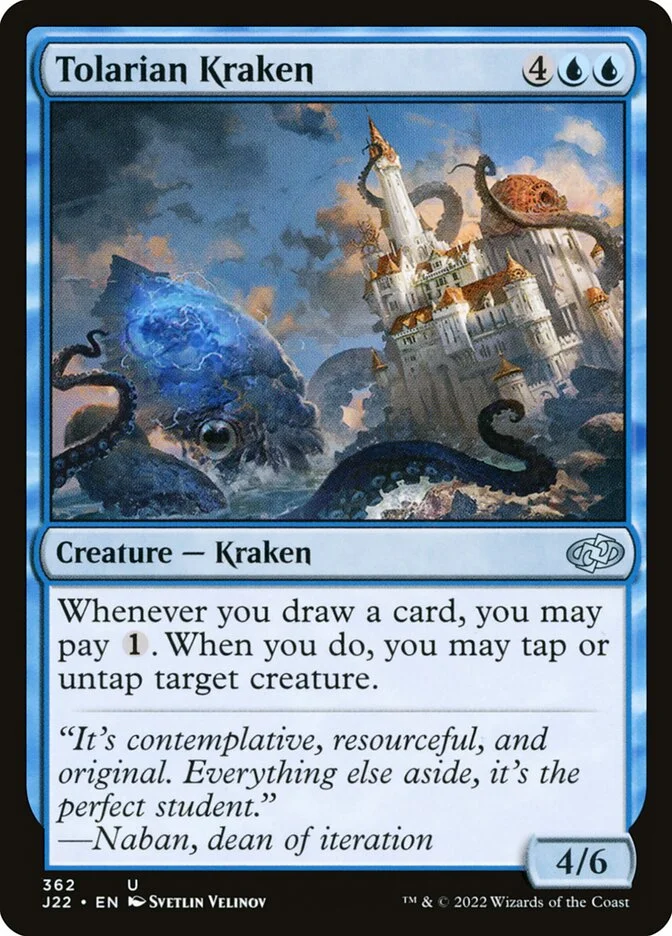 Tolarian Kraken 「J22/362」「EN」