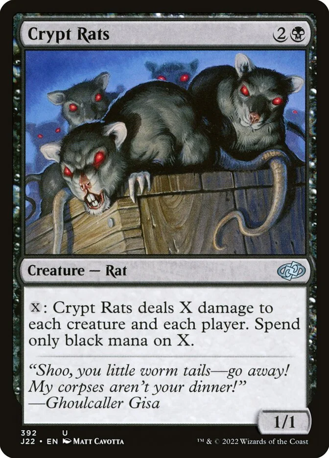 Crypt Rats 「J22/392」「EN」