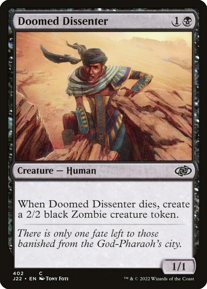 Doomed Dissenter 「J22/402」「EN」