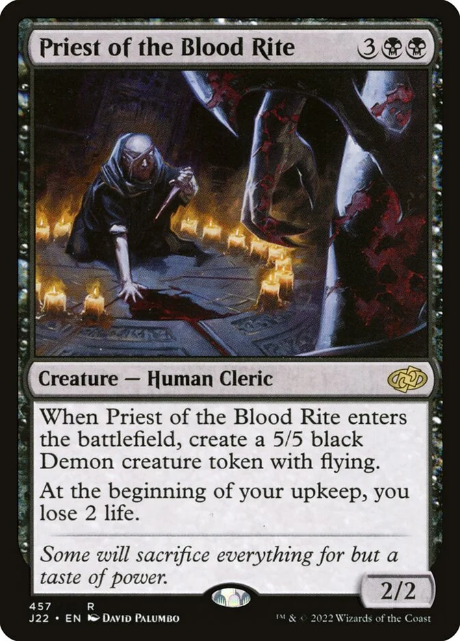 Priest of the Blood Rite 「J22/457」「EN」