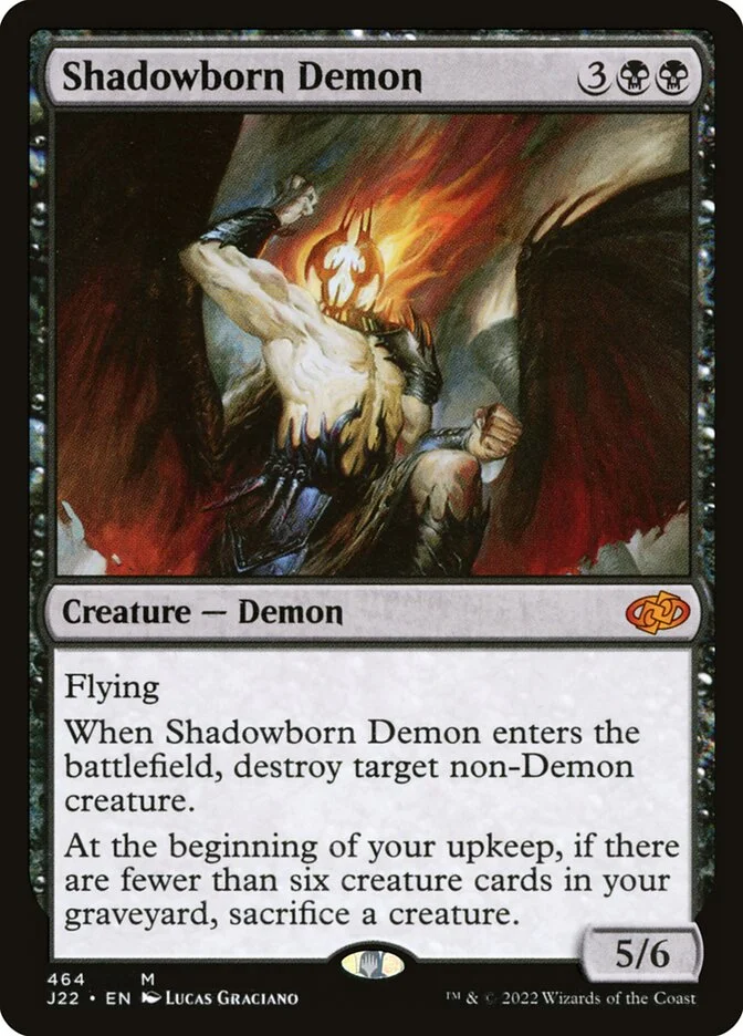 Shadowborn Demon 「J22/464」「EN」