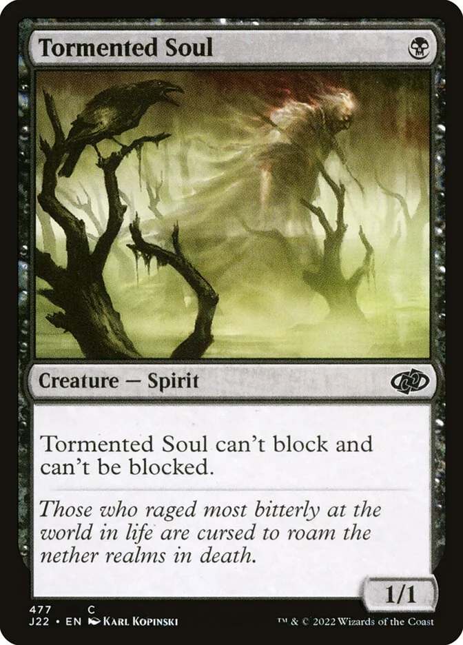 Tormented Soul 「J22/477」「EN」