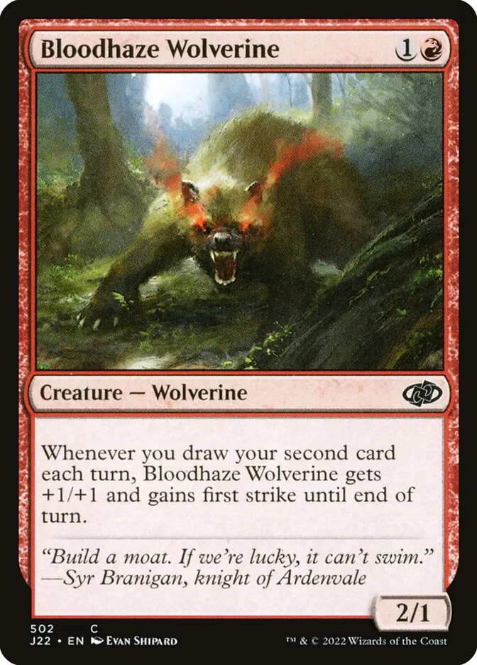 Bloodhaze Wolverine 「J22/502」「EN」