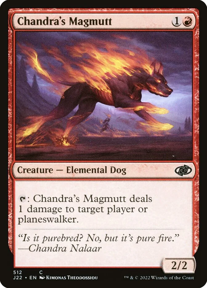 Chandra's Magmutt 「J22/512」「EN」