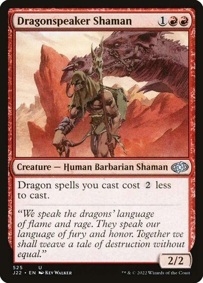 Dragonspeaker Shaman 「J22/525」「EN」