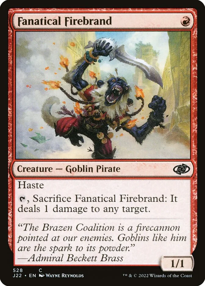 Fanatical Firebrand 「J22/528」「EN」