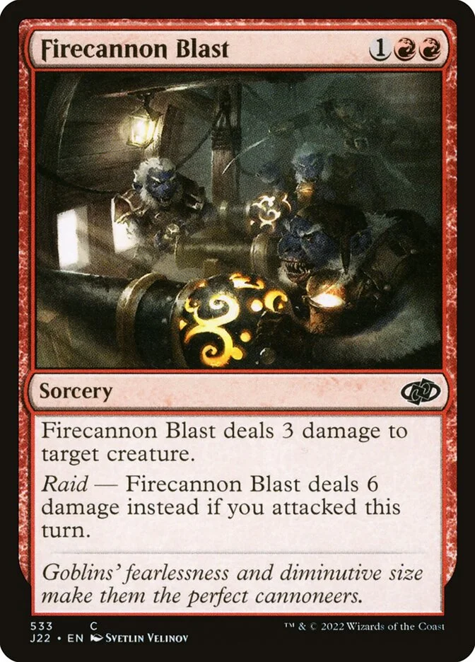 Firecannon Blast 「J22/533」「EN」