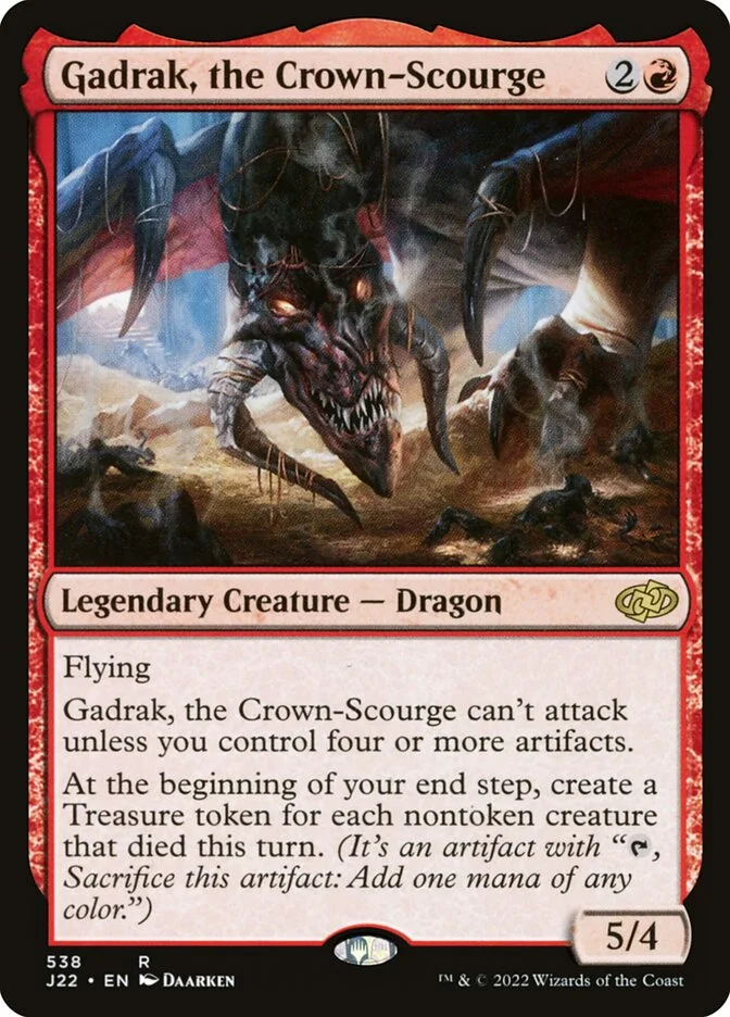 Gadrak, the Crown-Scourge 「J22/538」「EN」