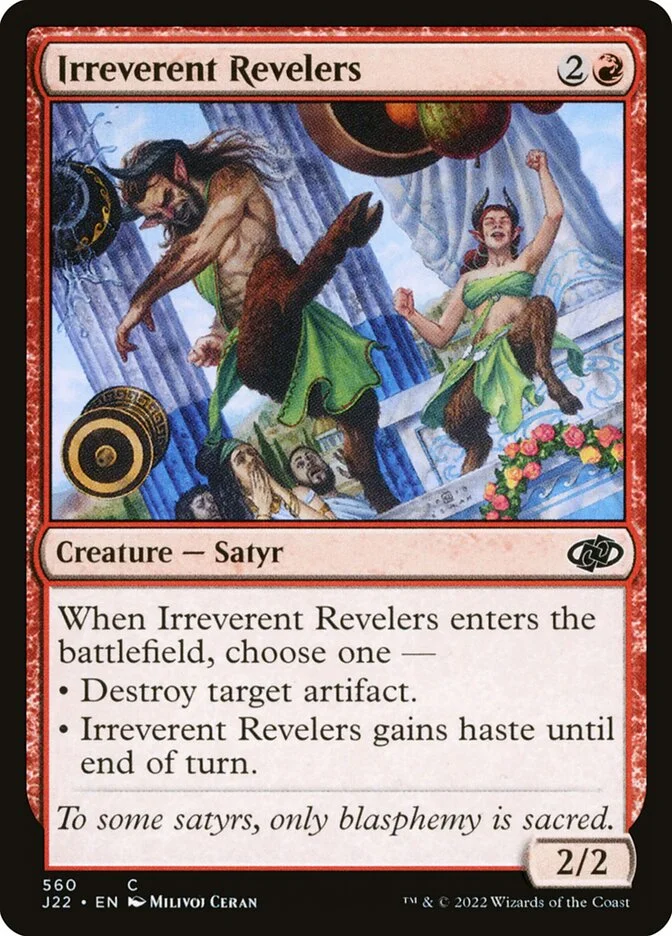 Irreverent Revelers 「J22/560」「EN」