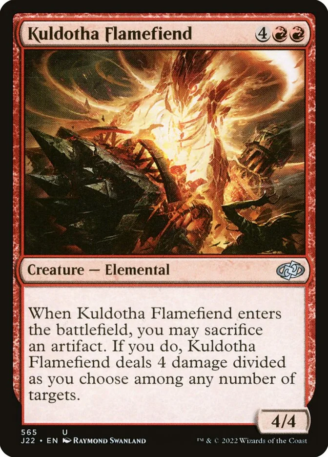 Kuldotha Flamefiend 「J22/565」「EN」