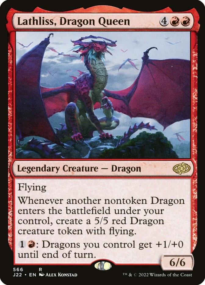 Lathliss, Dragon Queen 「J22/566」「EN」