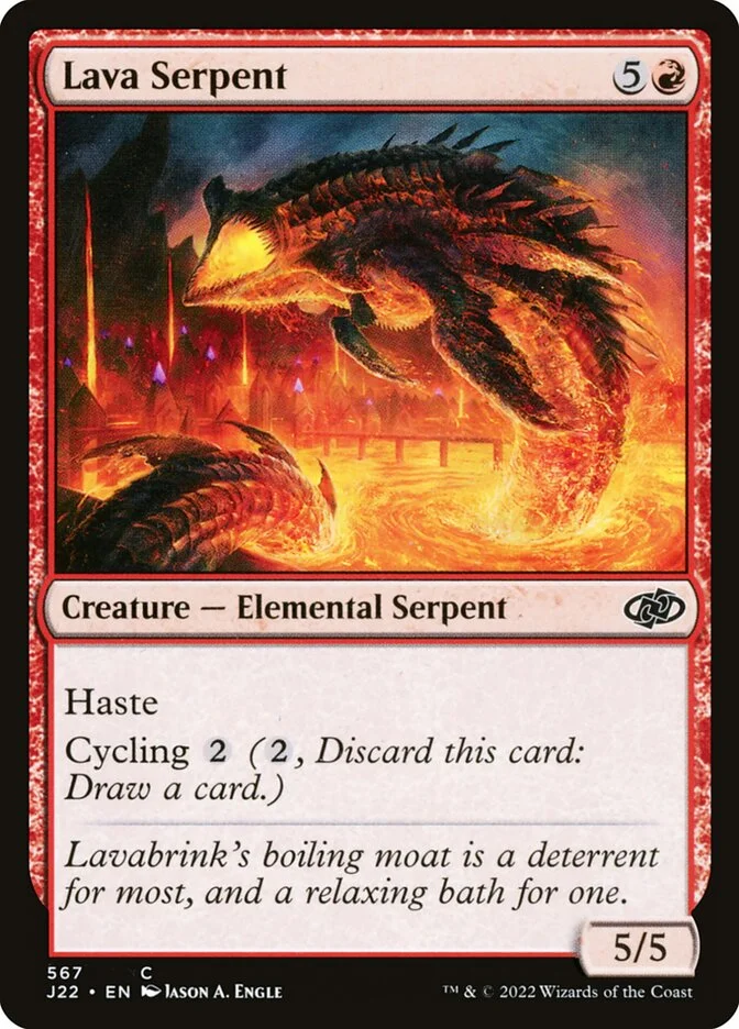 Lava Serpent 「J22/567」「EN」