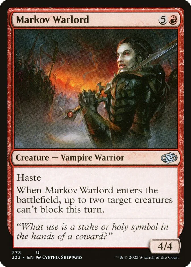 Markov Warlord 「J22/573」「EN」