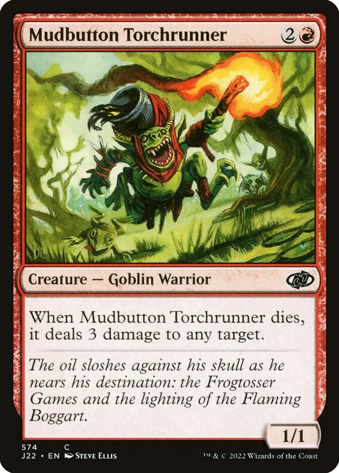 Mudbutton Torchrunner 「J22/574」「EN」