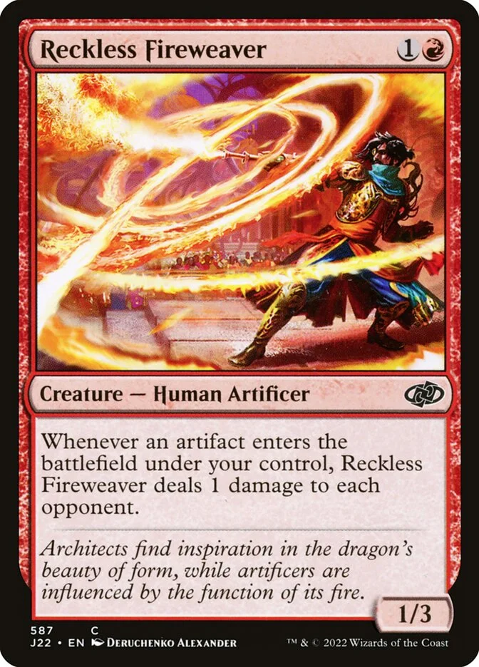 Reckless Fireweaver 「J22/587」「EN」