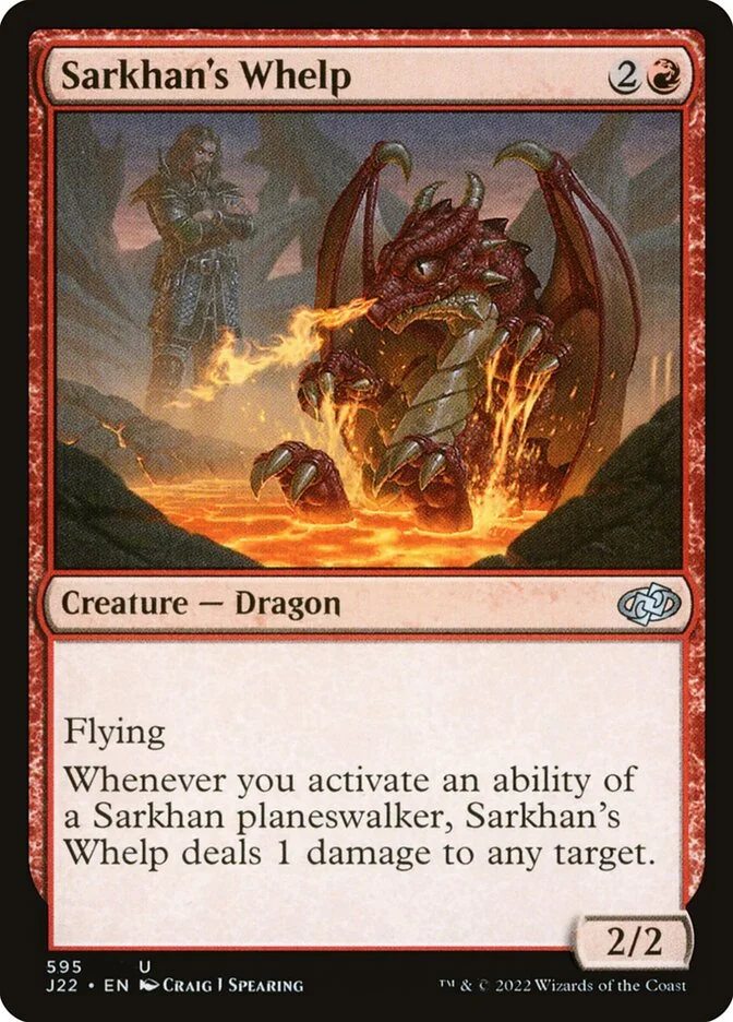 Sarkhan's Whelp 「J22/595」「EN」
