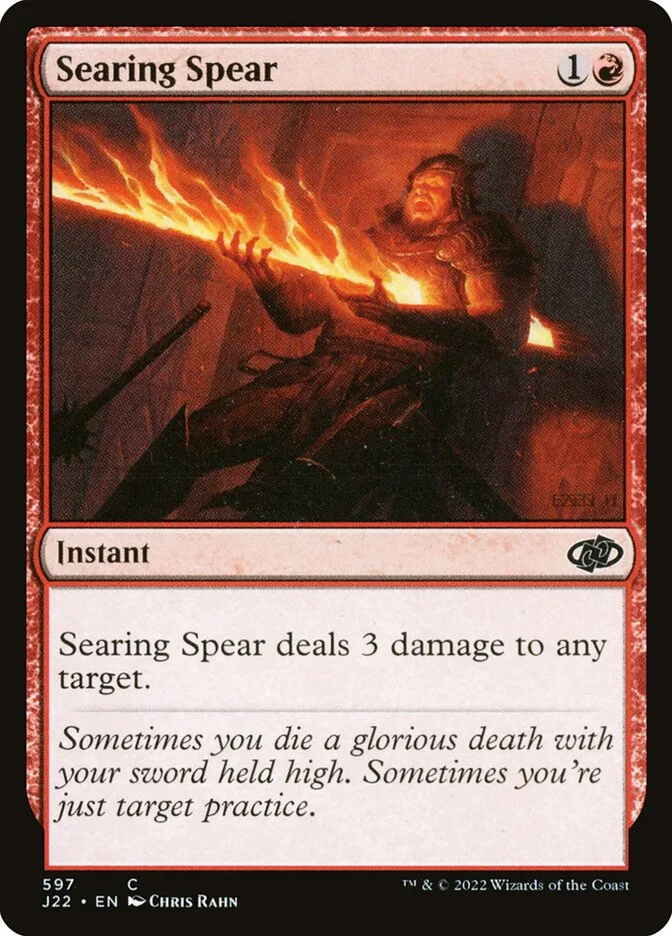 Searing Spear 「J22/597」「EN」