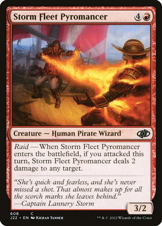 Storm Fleet Pyromancer 「J22/608」「EN」