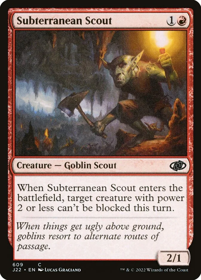 Subterranean Scout 「J22/609」「EN」