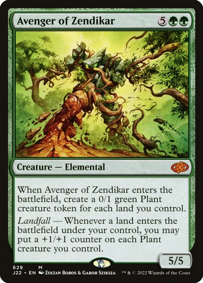 Avenger of Zendikar 「J22/629」「EN」