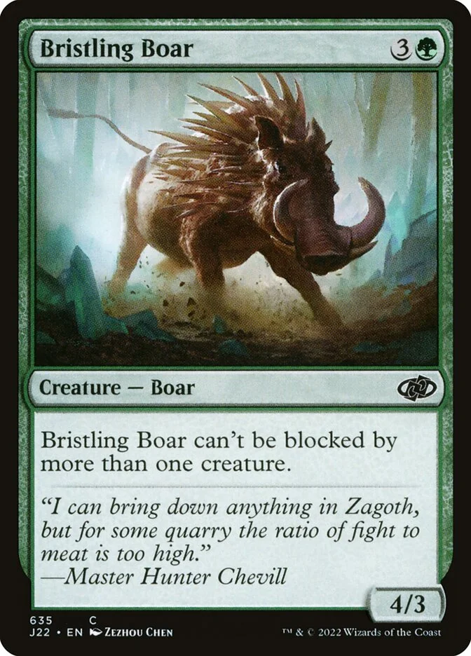 Bristling Boar 「J22/635」「EN」