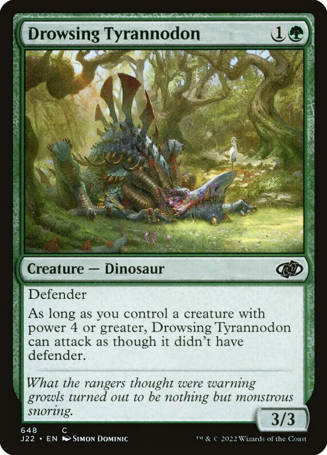 Drowsing Tyrannodon 「J22/648」「EN」
