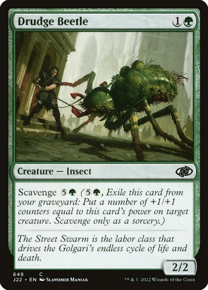 Drudge Beetle 「J22/649」「EN」