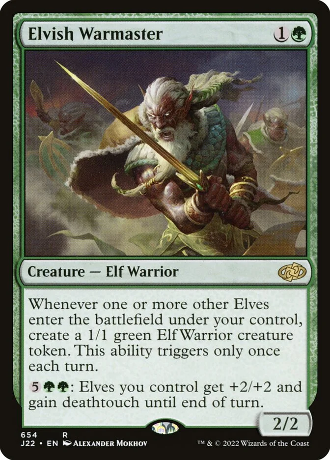 Elvish Warmaster 「J22/654」「EN」