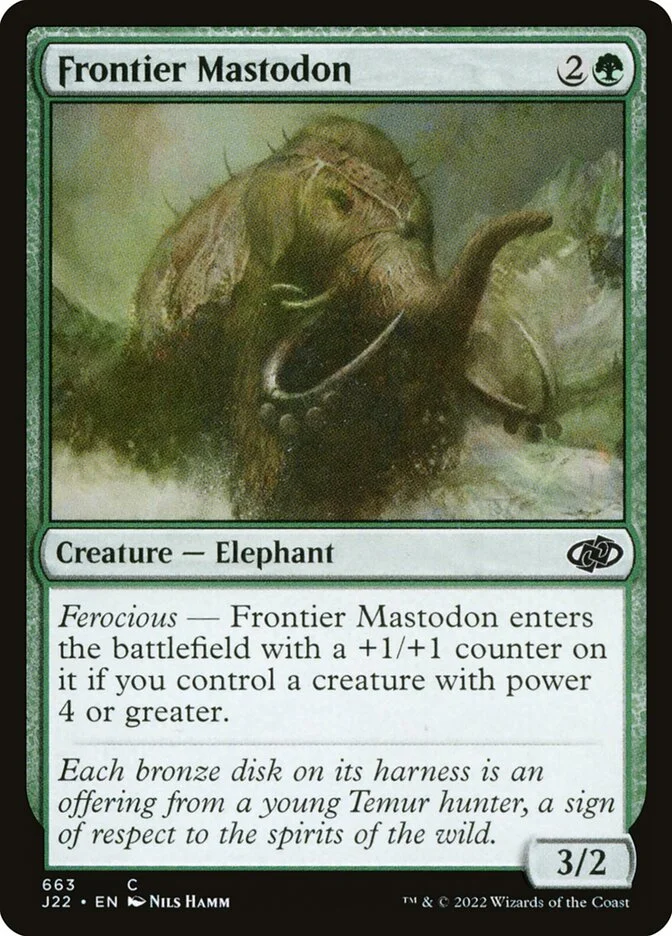 Frontier Mastodon 「J22/663」「EN」