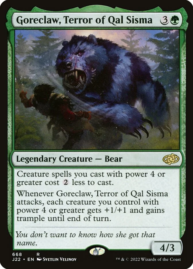 Goreclaw, Terror of Qal Sisma 「J22/668」「EN」