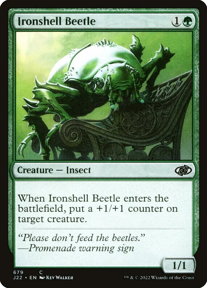 Ironshell Beetle 「J22/679」「EN」