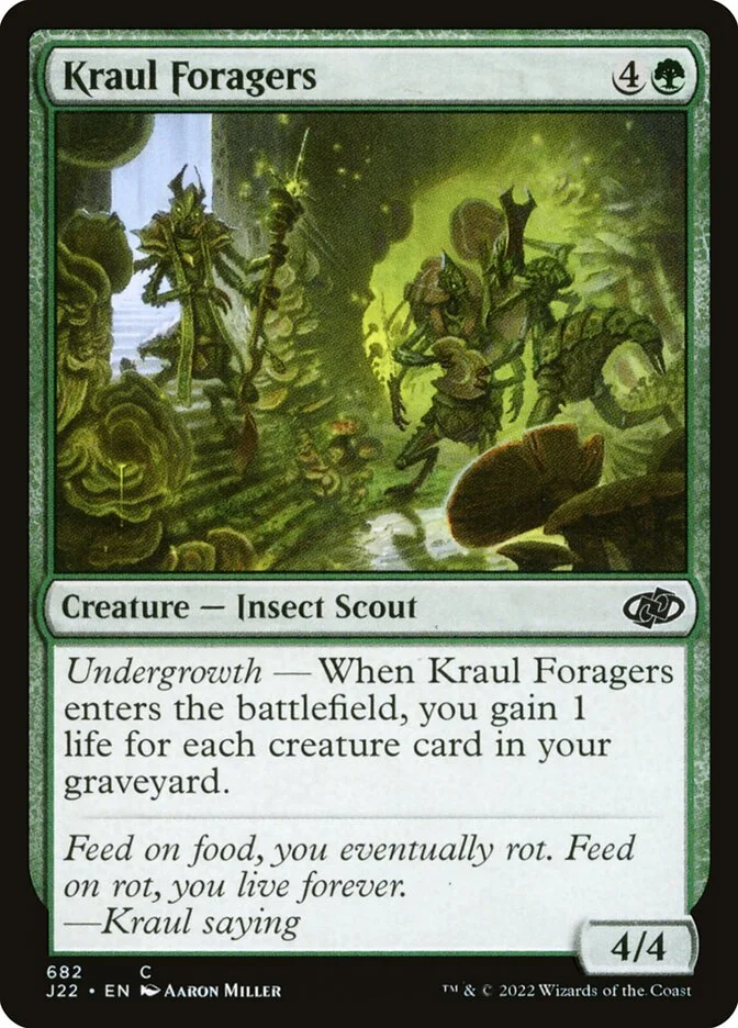 Kraul Foragers 「J22/682」「EN」
