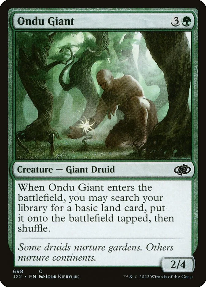 Ondu Giant 「J22/698」「EN」
