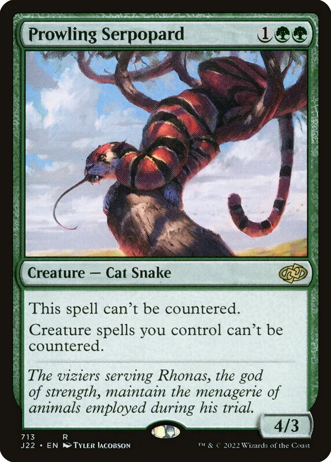 Prowling Serpopard 「J22/713」「EN」