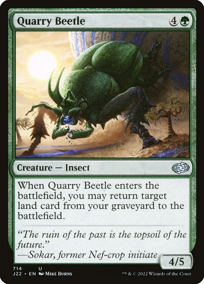Quarry Beetle 「J22/714」「EN」