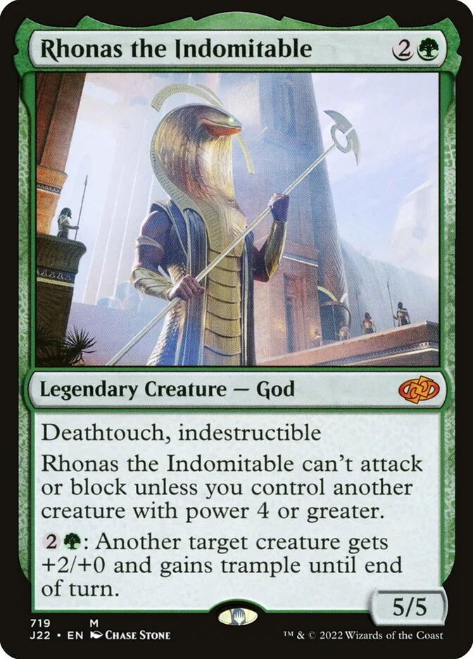Rhonas the Indomitable 「J22/719」「EN」