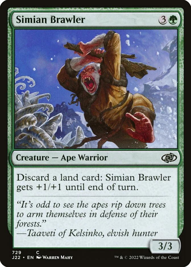 Simian Brawler 「J22/729」「EN」