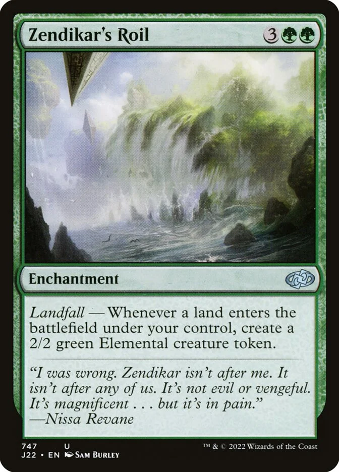 Zendikar's Roil 「J22/747」「EN」