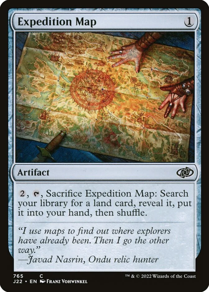 Expedition Map 「J22/765」「EN」