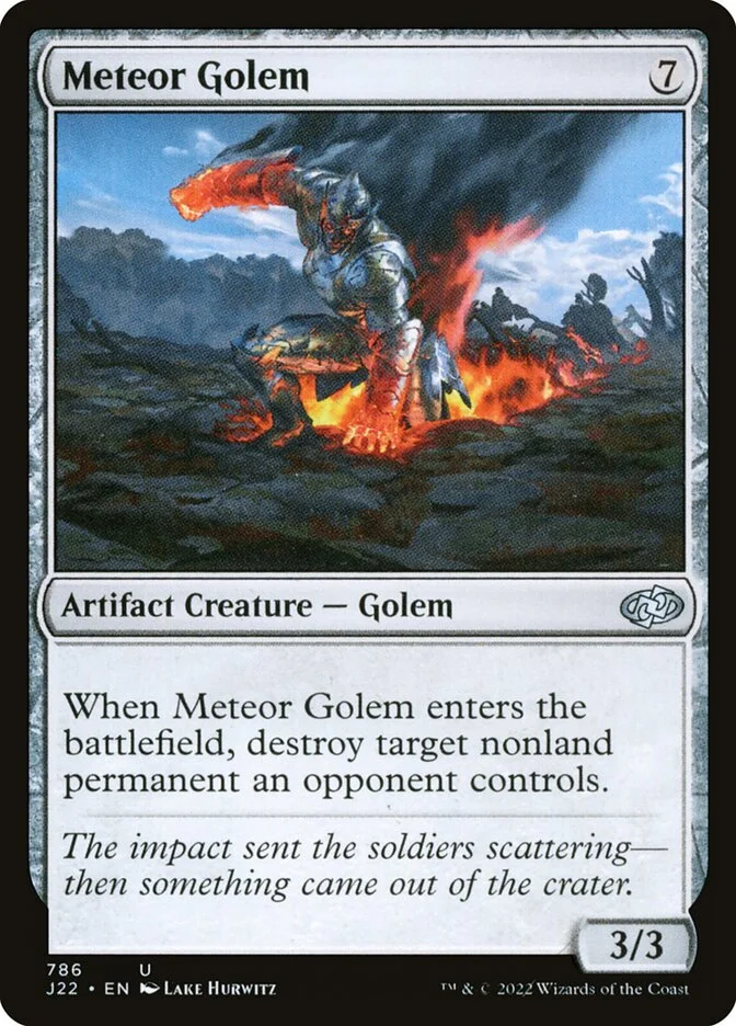 Meteor Golem 「J22/786」「EN」