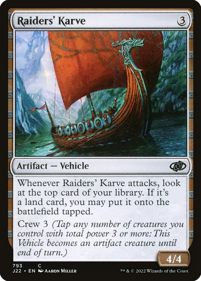 Raiders' Karve 「J22/793」「EN」