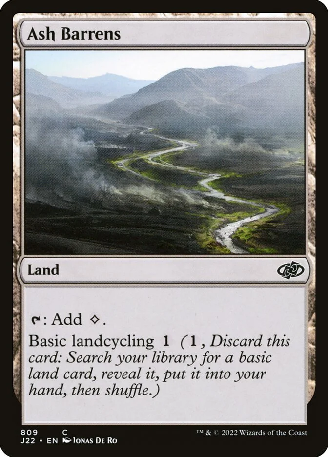 Ash Barrens 「J22/809」「EN」