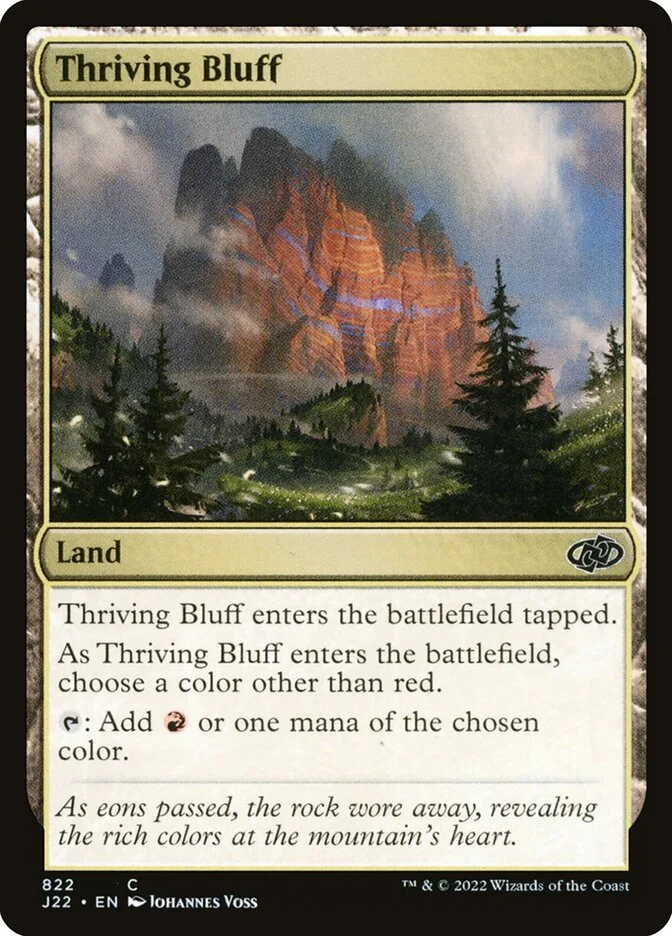 Thriving Bluff 「J22/822」「EN」